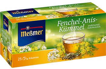 Messmer Fenchel Anis Kümmel Tee